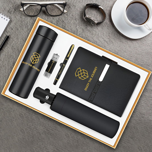 The Prestige Box Enjoy the Journey Premium Gift Box for Corporate Office Business Birthdays Anniversary Special Events Employee Appreciation Gifts Bulk Thank You Gifts for Men Women Dad Mom Uncle Work Gifts