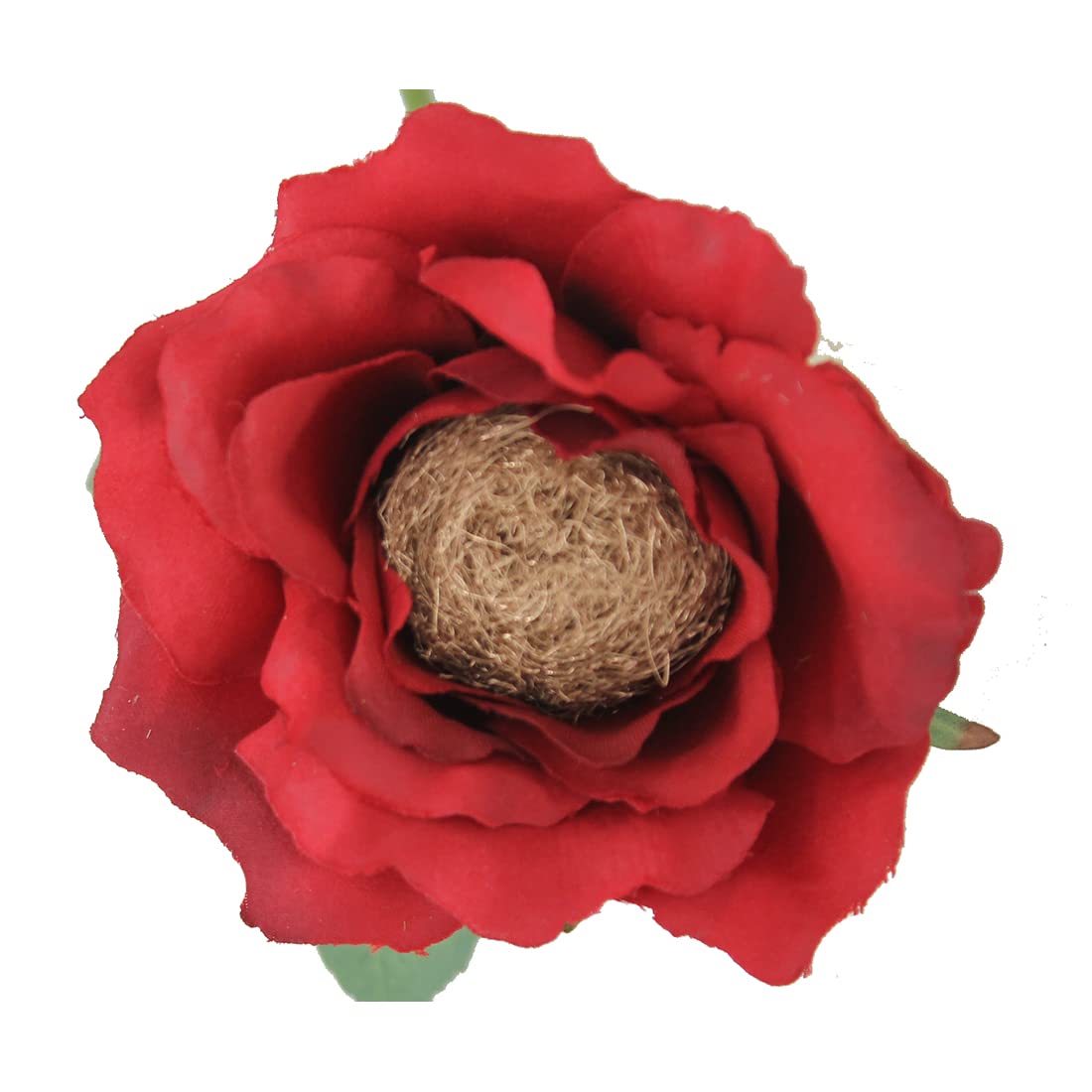 JustPaperRoses – 8th Year Wedding Anniversary Bronze Rose – 7" Potted Rose – Traditional 8th for Her – Romantic Bronze Keepsake