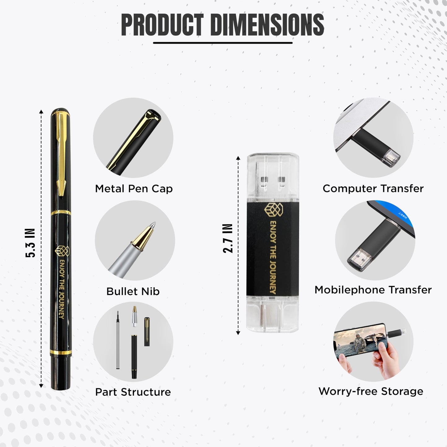 The Prestige Box Enjoy the Journey Premium Gift Box for Corporate Office Business Birthdays Anniversary Special Events Employee Appreciation Gifts Bulk Thank You Gifts for Men Women Dad Mom Uncle Work Gifts