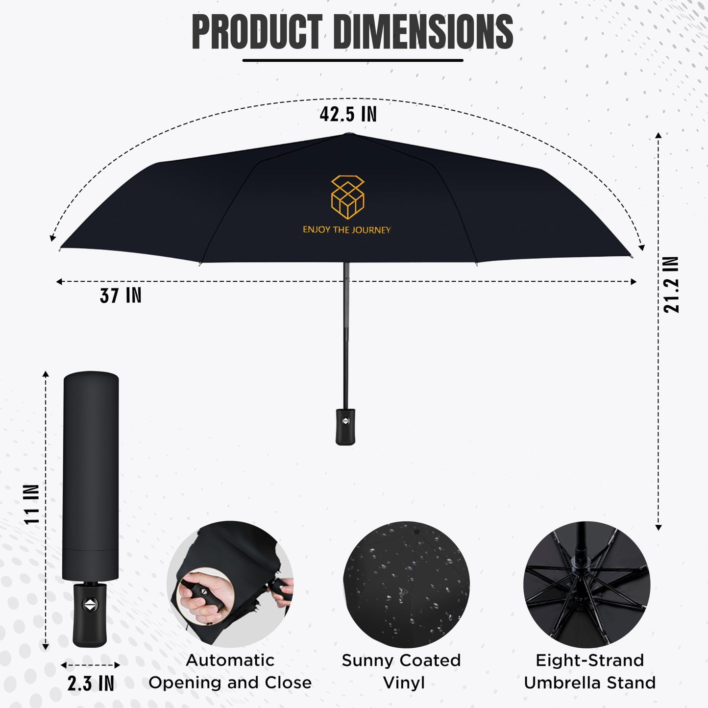 The Prestige Box Enjoy the Journey Premium Gift Box for Corporate Office Business Birthdays Anniversary Special Events Employee Appreciation Gifts Bulk Thank You Gifts for Men Women Dad Mom Uncle Work Gifts