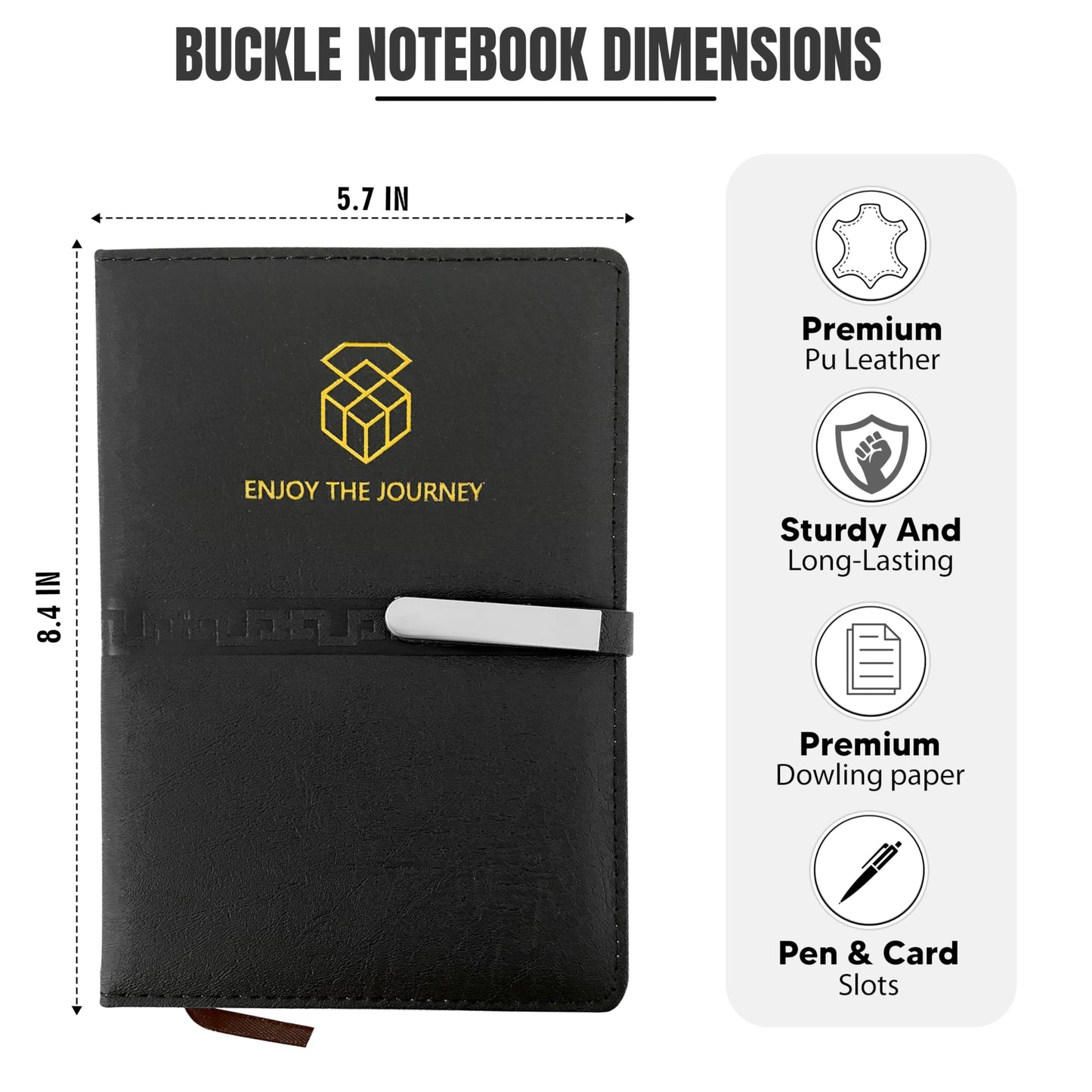 The Prestige Box Enjoy the Journey Premium Gift Box for Corporate Office Business Birthdays Anniversary Special Events Employee Appreciation Gifts Bulk Thank You Gifts for Men Women Dad Mom Uncle Work Gifts